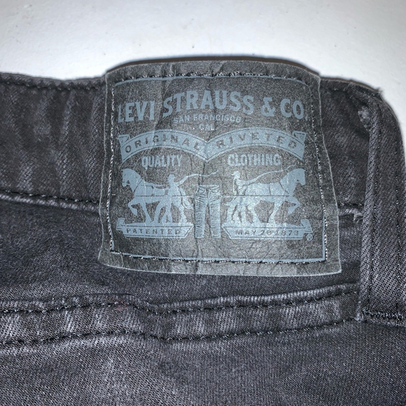 Women's Levi's Jeans Size 30 Black - Picture 6 of 12